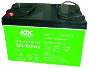 12V 100Ah Agm Lead Acid   Gel Solar Battery