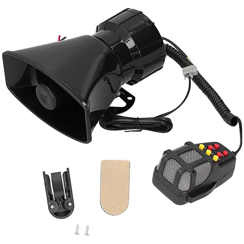 12V Security Car Alarm Horn With Multiple Sounds Ctc-1314