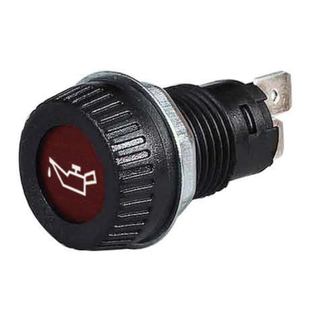 14.5mm Oil Warning Red Panel Warning Light