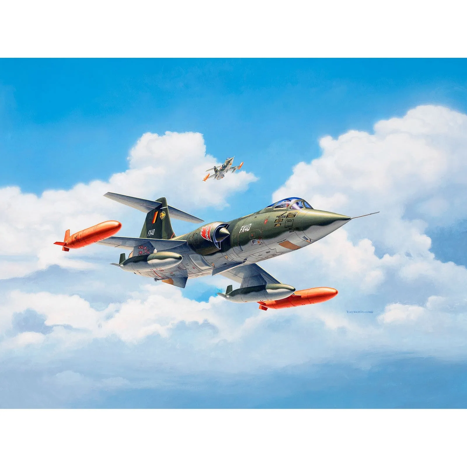 1/72 F104G Starfighter Nl/B Model Set