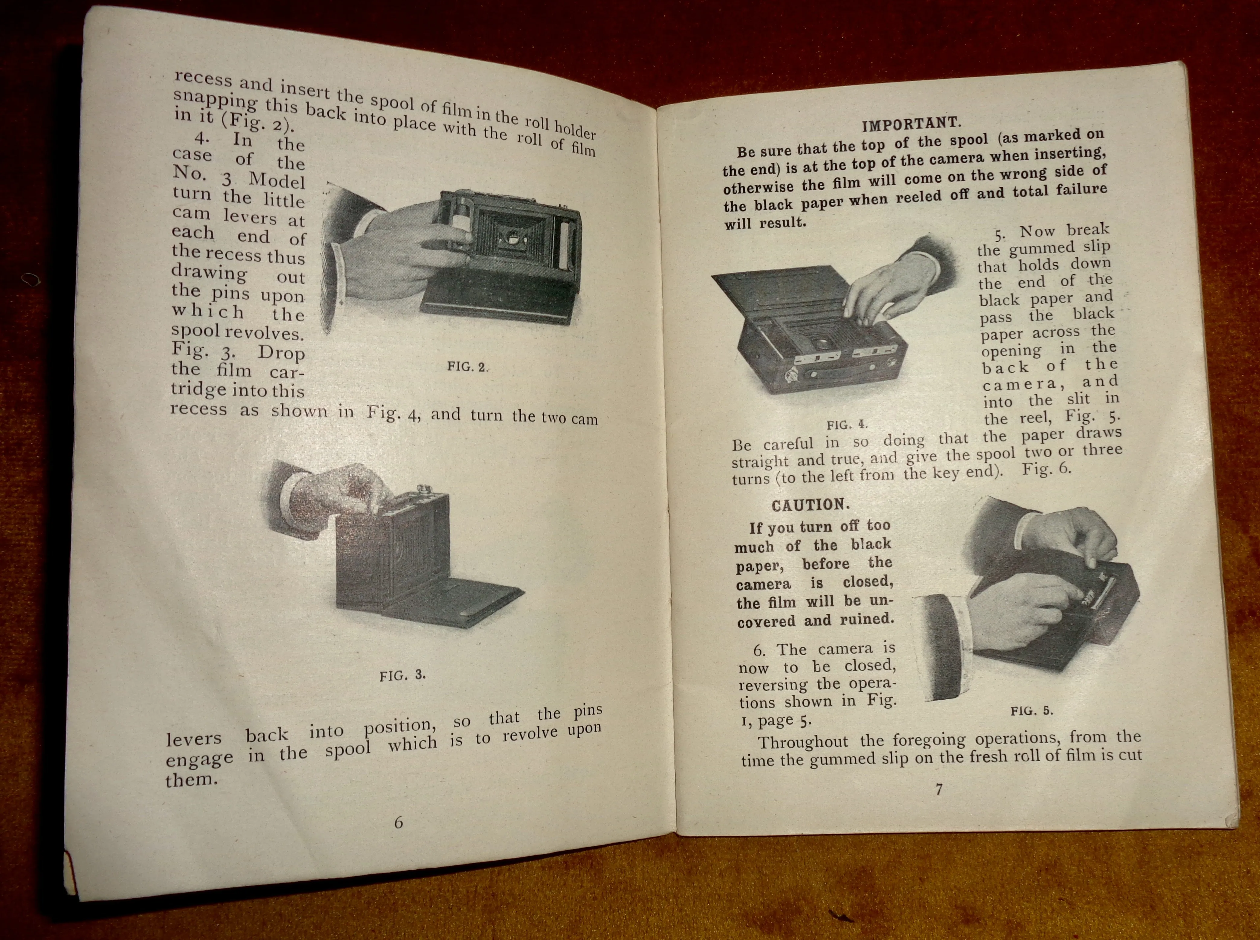 1900s Kodak No.2 Model A Folding Brownie Roll Film Camera Made By Kodak USA