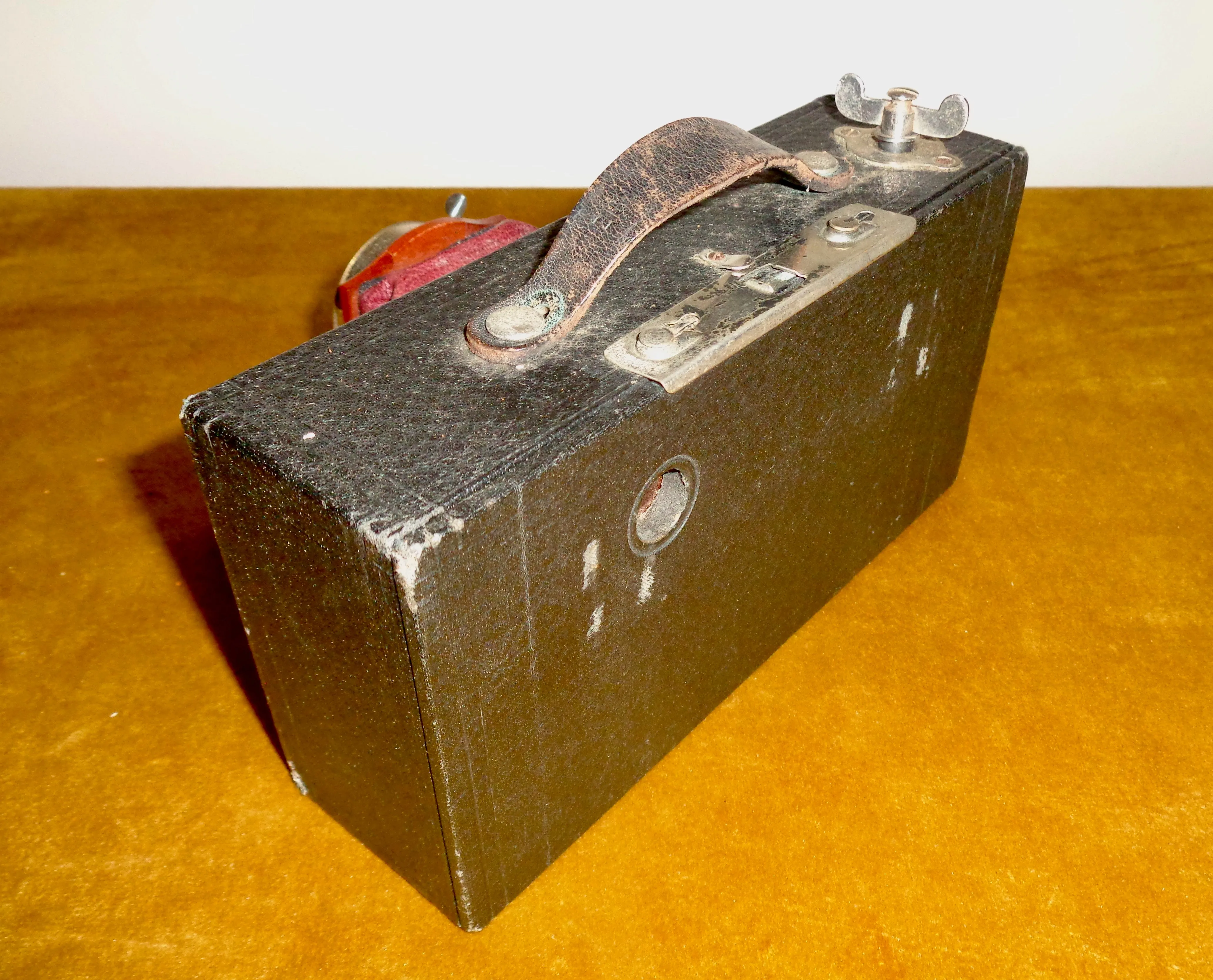1900s Kodak No.2 Model A Folding Brownie Roll Film Camera Made By Kodak USA