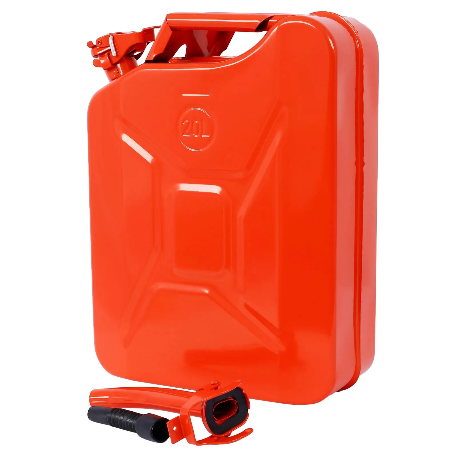 20 Liter (5 Gallon) Jerry Fuel Can with Flexible Spout, Portable