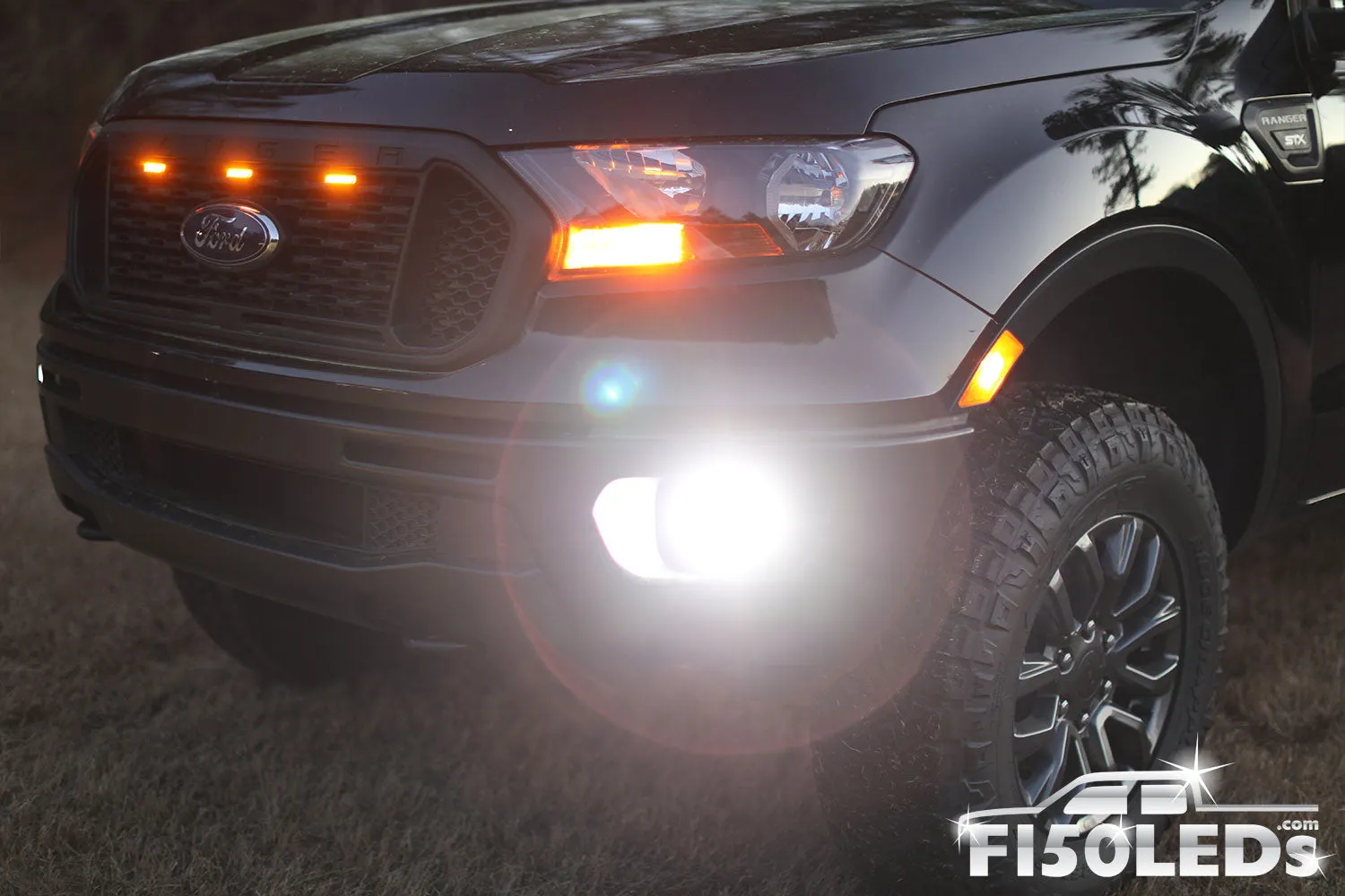 2019 - 2022 Ford Ranger FRONT MARKER LED LIGHT BULBS