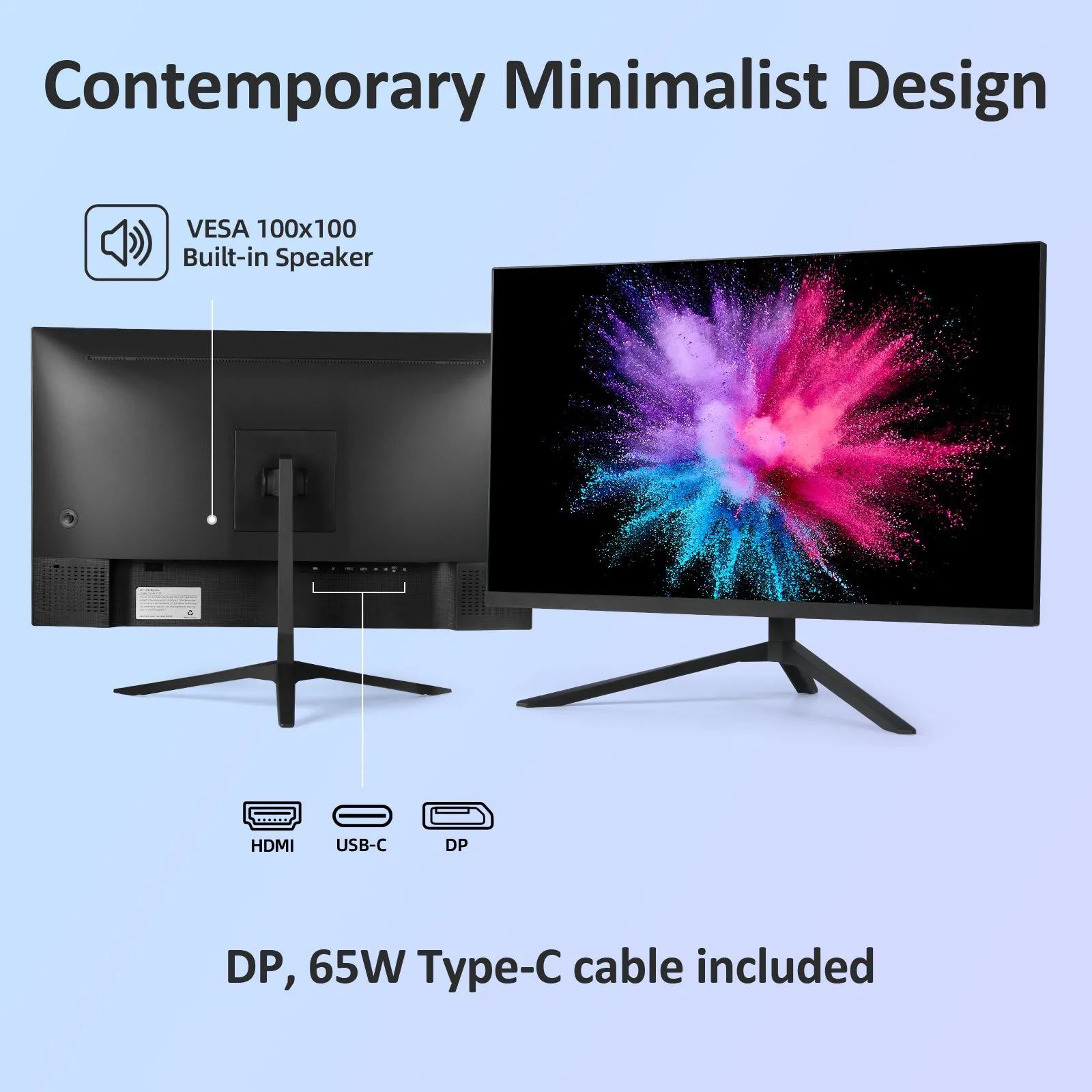 27 inch 4K UHD Professional LED SLIM Design Security Monitor