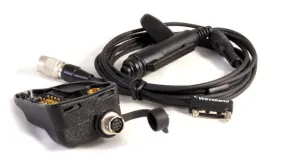 3 Wire Surveillance Kit for Harris M/A Com P7300, P5500, P5400, P5300, and XG-75 Portables