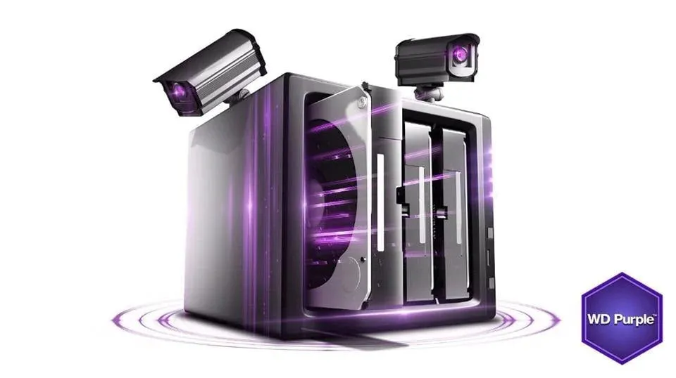 3.5’’ WD Purple Surveillance Internal Hard Drive For CCTVs