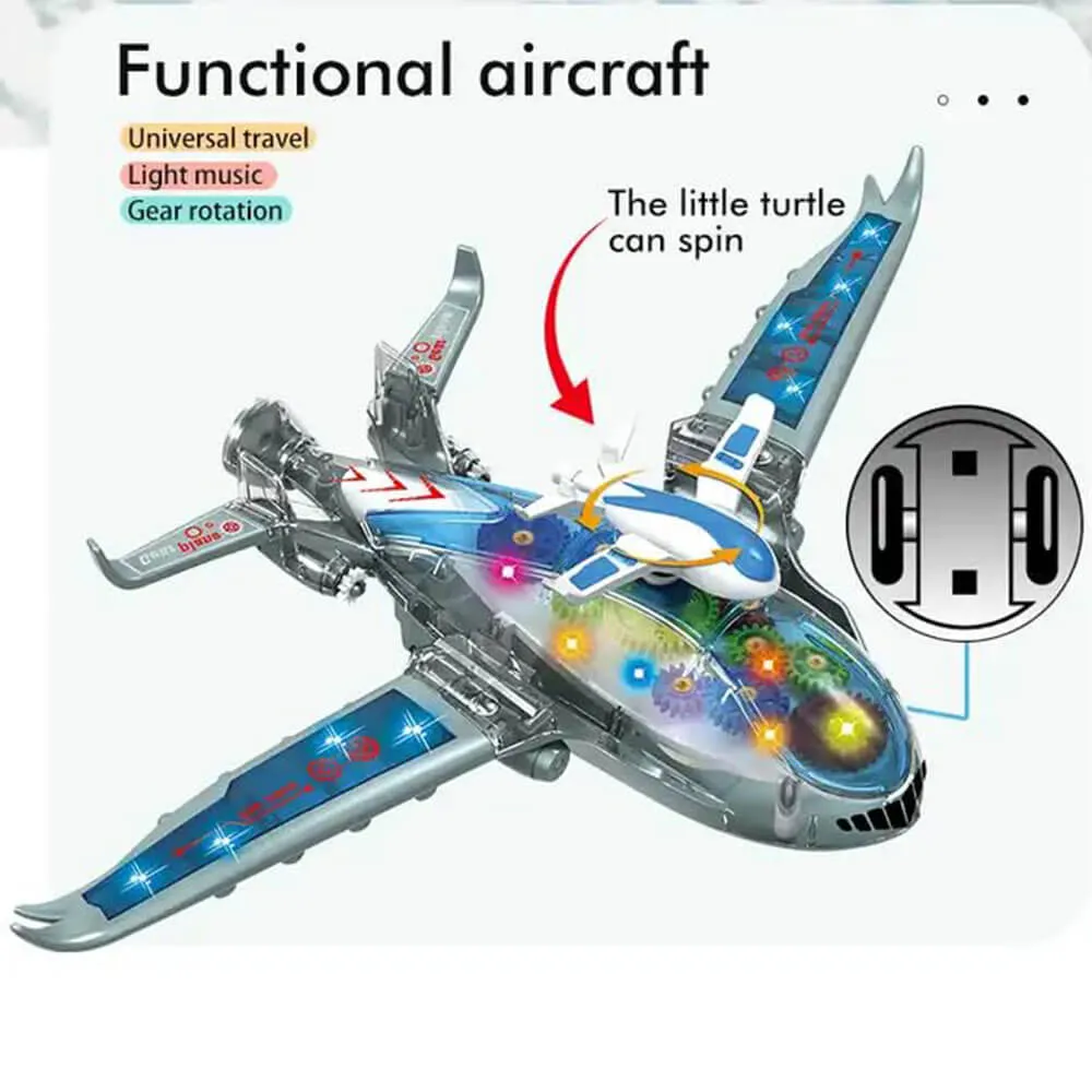 360 DEGREE ROTATING PLANE TOY