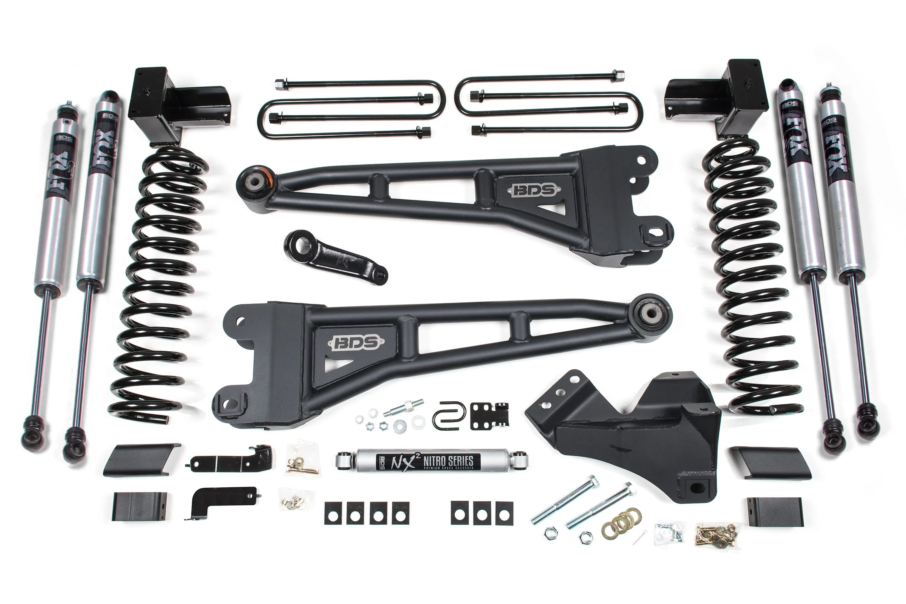 4 Inch Lift Kit w/ Radius Arm | Ford F350 Super Duty DRW (17-19) 4WD | Diesel