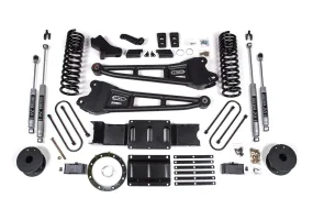 4 Inch Lift Kit w/ Radius Arm | Ram 3500 w/ Rear Air Ride (19-23) 4WD | Diesel