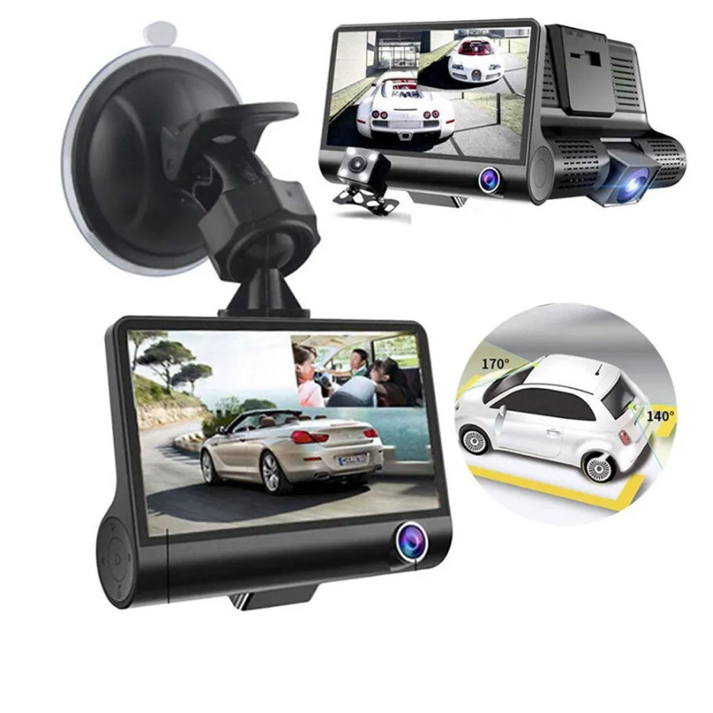 4.0-inch 1080p Hd Car  Dash  Cam H35 Hidden Ultra Wide Angle 3