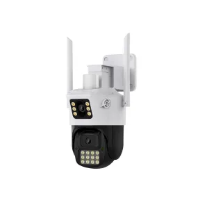 4MP 4MP Dual Lens HD WiFi Camera 2.4G Wireless Outdoors Two-way Audio IP66 Waterproof Human Detection Full-color PTZ Surveillance Cameras