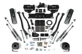 5.5 Inch Lift Kit w/ 4-Link | Ram 2500 w/ Rear Air Ride (19-22) 4WD | Gas