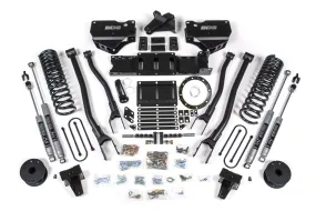 5.5 Inch Lift Kit w/ 4-Link | Ram 3500 w/ Rear Air Ride (19-23) 4WD | Gas