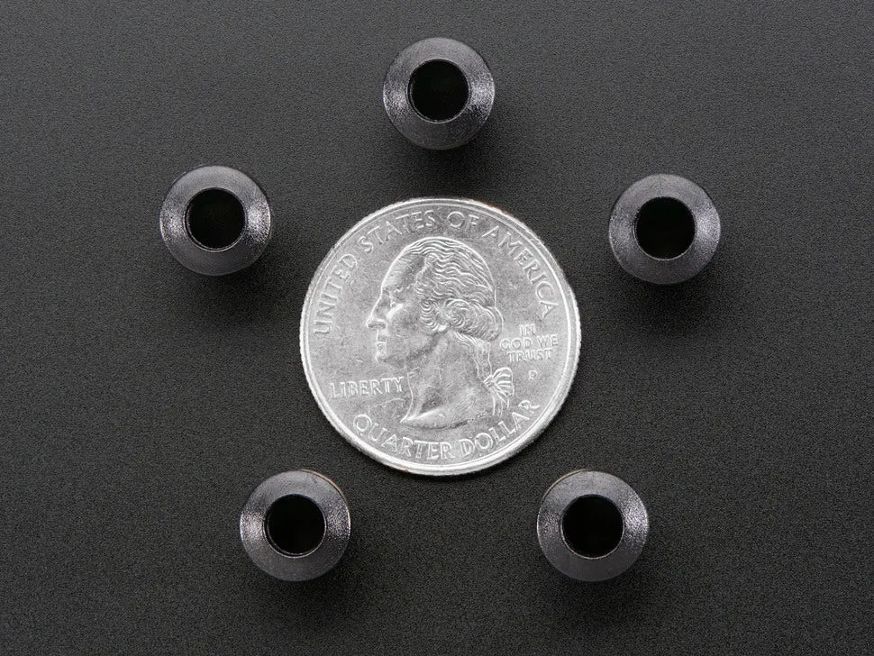 5mm Plastic Bevel LED Holder - Pack of 5