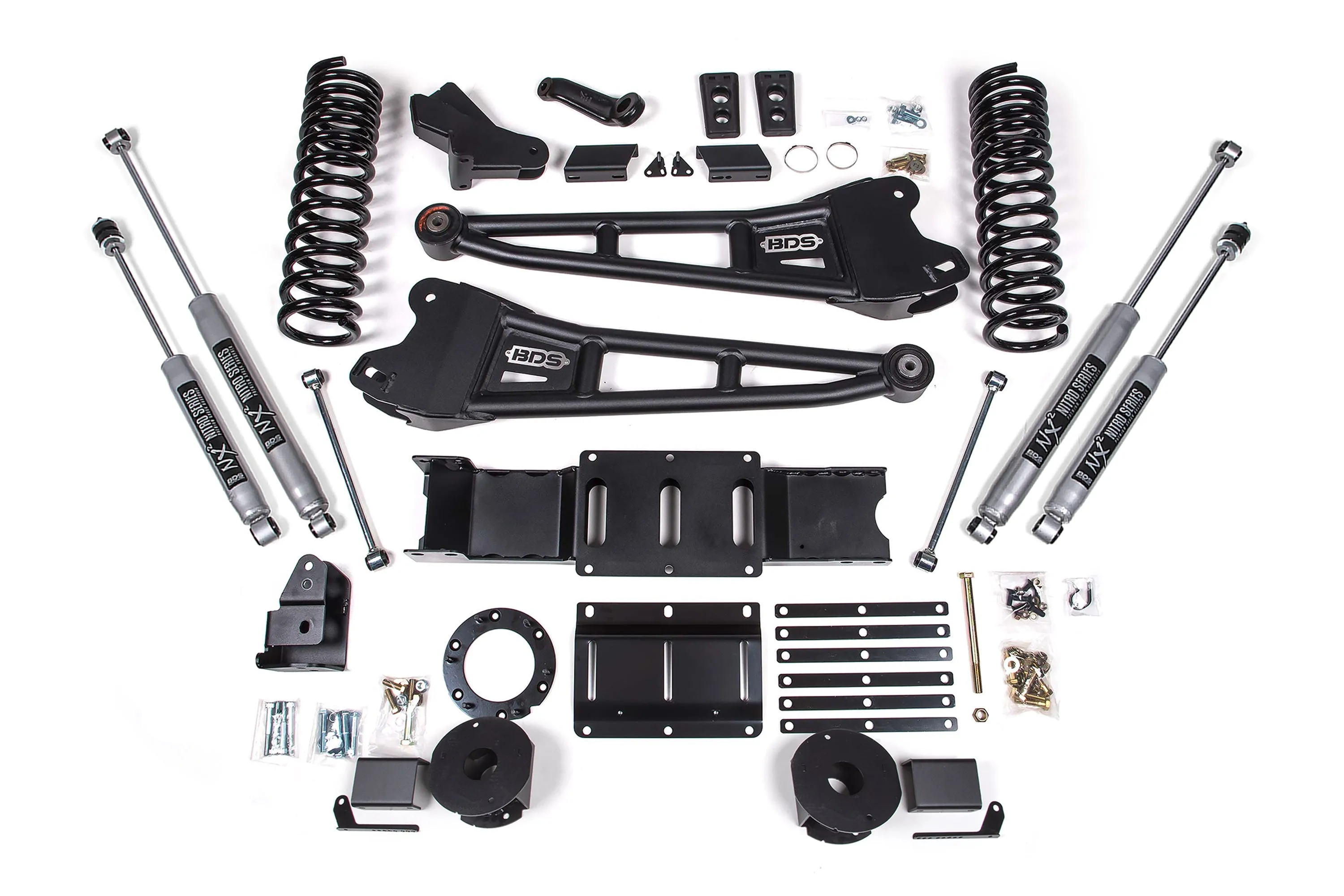 6 Inch Lift Kit w/ Radius Arm | Ram 2500 w/ Rear Air Ride (19-22) 4WD | Diesel