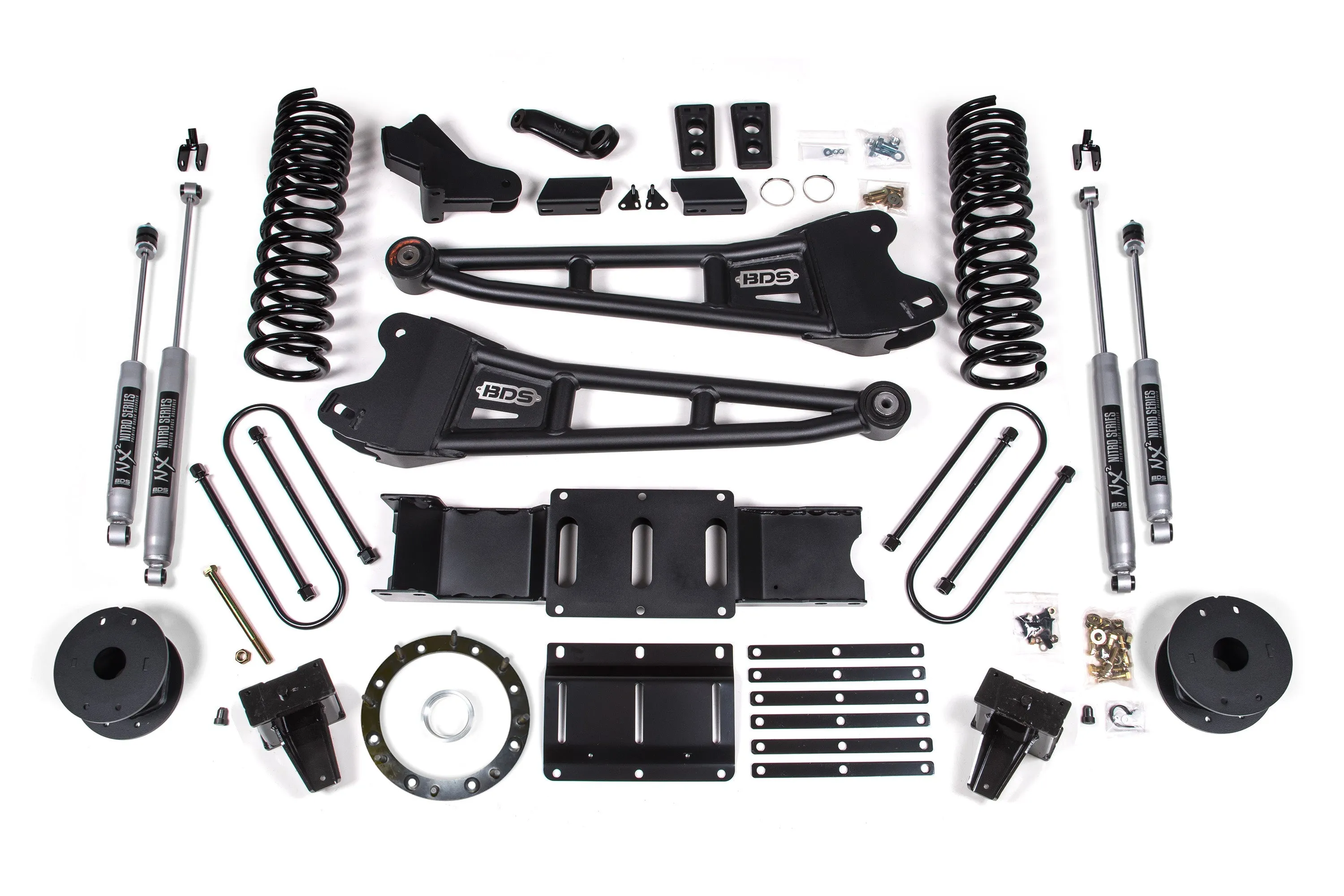 6 Inch Lift Kit w/ Radius Arm | Ram 3500 w/ Rear Air Ride (19-23) 4WD | Diesel