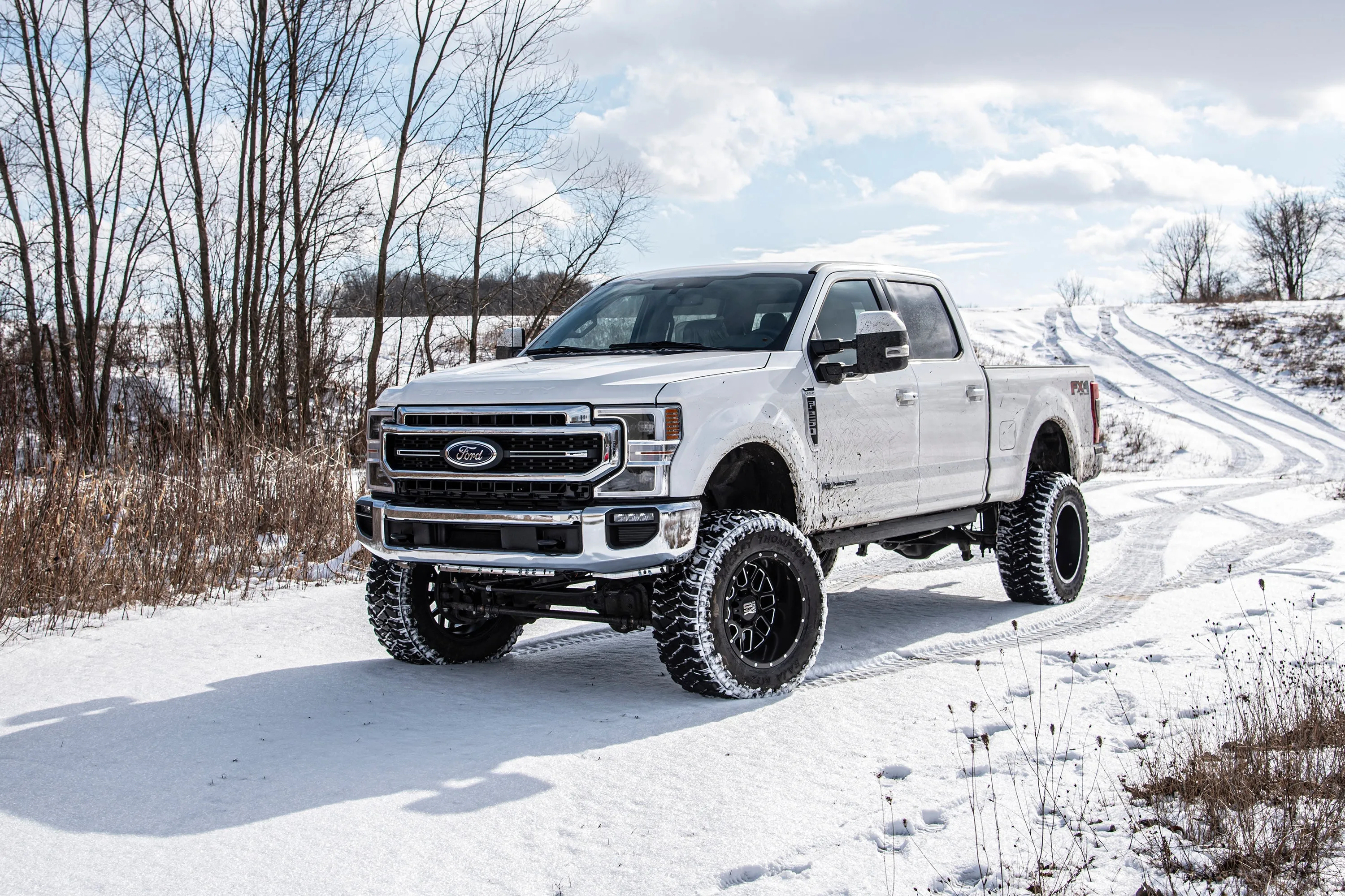 7 Inch Lift Kit w/ Radius Arm | Ford F250/F350 Super Duty (20-22) 4WD | Diesel
