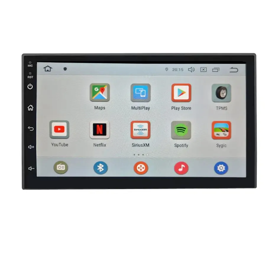7 Inch - Universal Android Entertainment & GPS System With Apple Car Play
