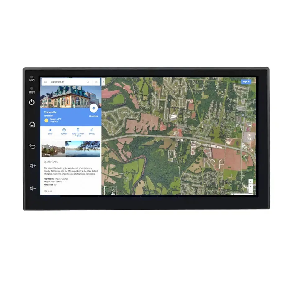 7 Inch - Universal Android Entertainment & GPS System With Phone Link