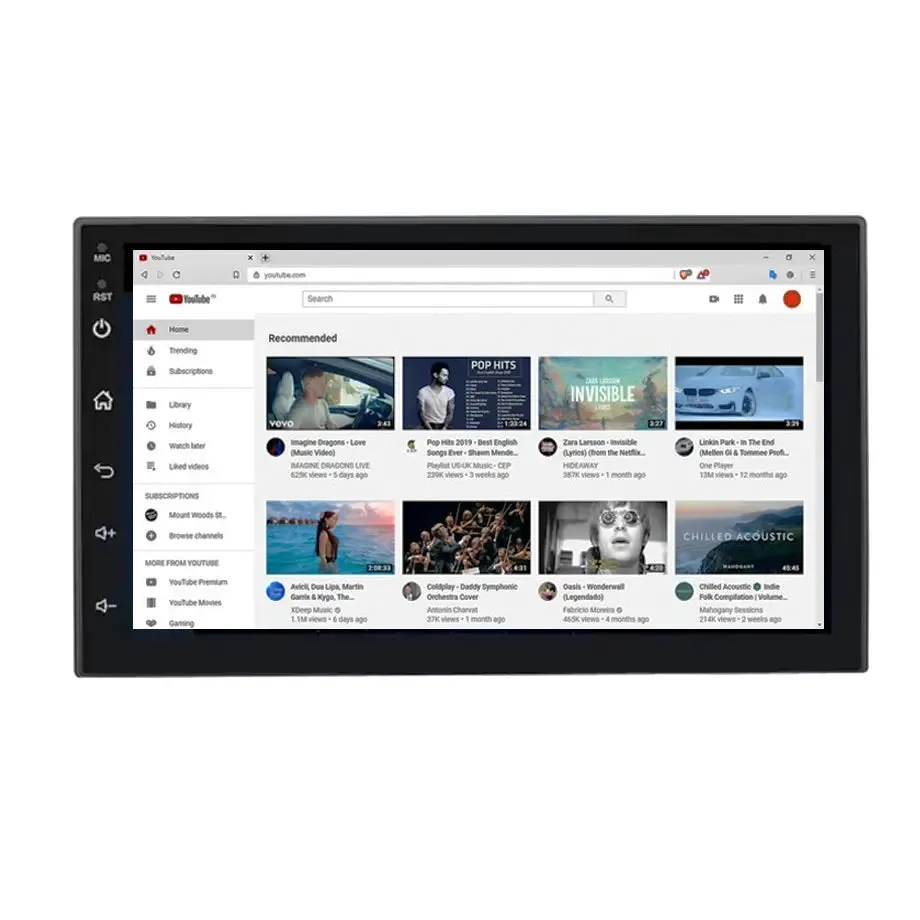 7 Inch - Universal Android Entertainment & GPS System With Phone Link