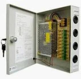 9 Channel 15 A Cctv Power Supply Pow 123/9 Ps12 9