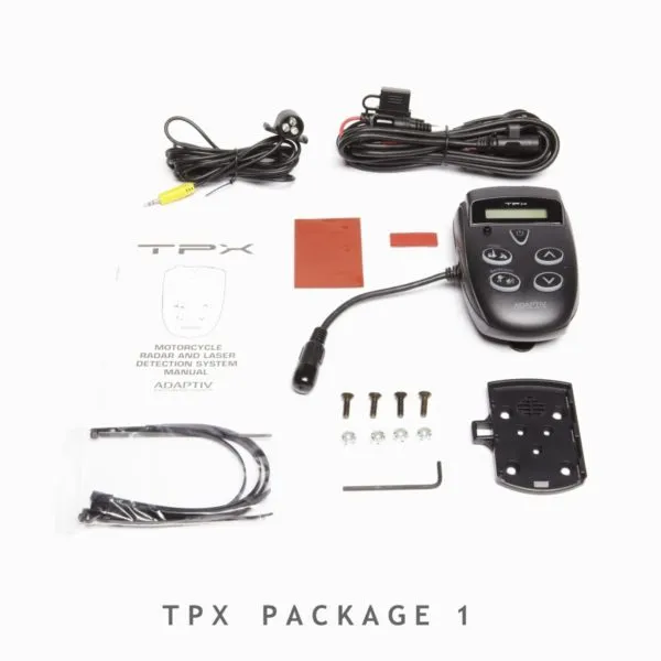 ADAPTIV TPX Radar Detector V2.0 Motorcycle Radar Package 1