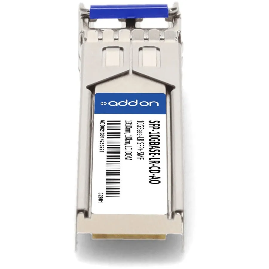Addon Cisco And Dell Compatible Taa Compliant 10Gbase-Lr Sfp  Transceiver (Smf, 1310Nm, 10Km, Lc, Dom)