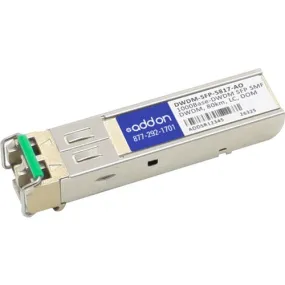 AddOn Cisco DWDM-SFP-5817 Compatible TAA Compliant 1000Base-DWDM 100GHz SFP Transceiver (SMF, 1558.17nm, 80km, LC, DOM) DWDM-SFP-5817-AO
