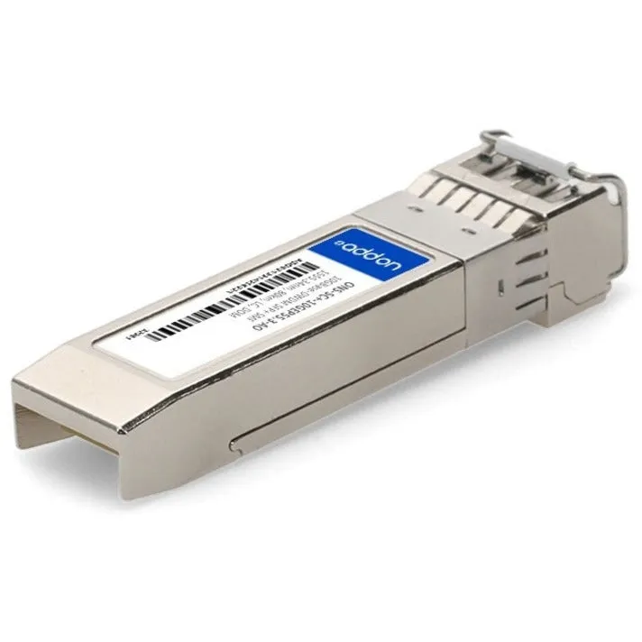AddOn Cisco ONS ONS-SC -10GEP55.3 Compatible TAA Compliant 10GBase-DWDM 50GHz SFP  Transceiver (SMF, 1555.34nm, 80km, LC, DOM) ONS-SC -10GEP55.3-AO