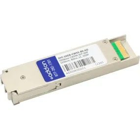 Addon Msa And Taa Compliant 10Gbase-Cwdm Xfp Transceiver (Smf, 1550Nm, 80Km, Lc, Dom)