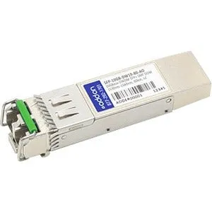 Addon Msa And Taa Compliant 10Gbase-Dwdm 100Ghz Sfp  Transceiver (Smf, 1562.23Nm, 80Km, Lc, Dom)