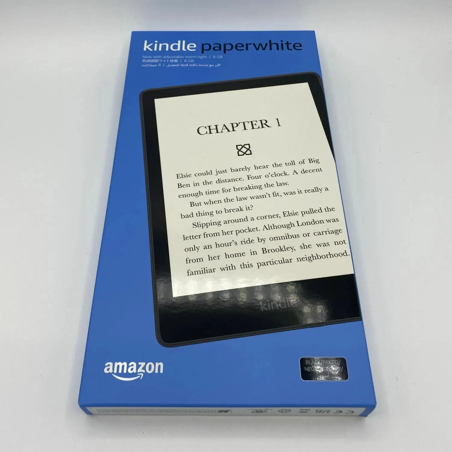 Amazon Kindle Paperwhite 5 Latest 11th Generazione (2021) 8GB, Wi-Fi, 6.8" Black