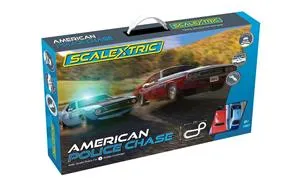 American Police Chase (Amc Javelin Police Car V Dodge Challenger) | C1405T | Scalextric