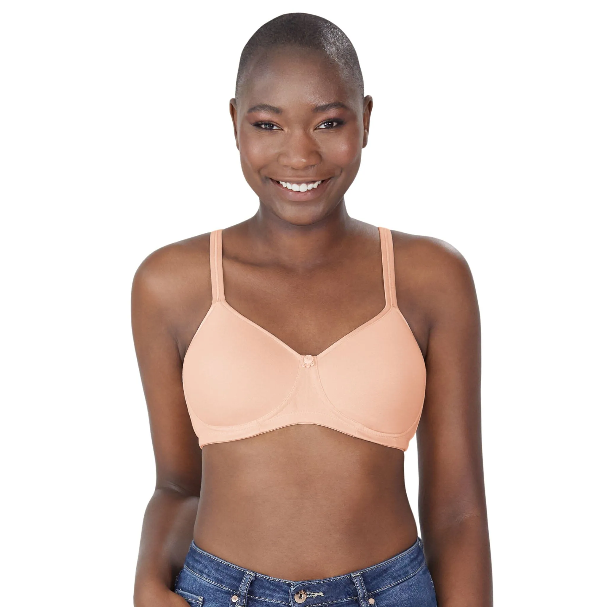 Amoena® Mara T-Shirt Especially for You Bra Faded Rose/Right