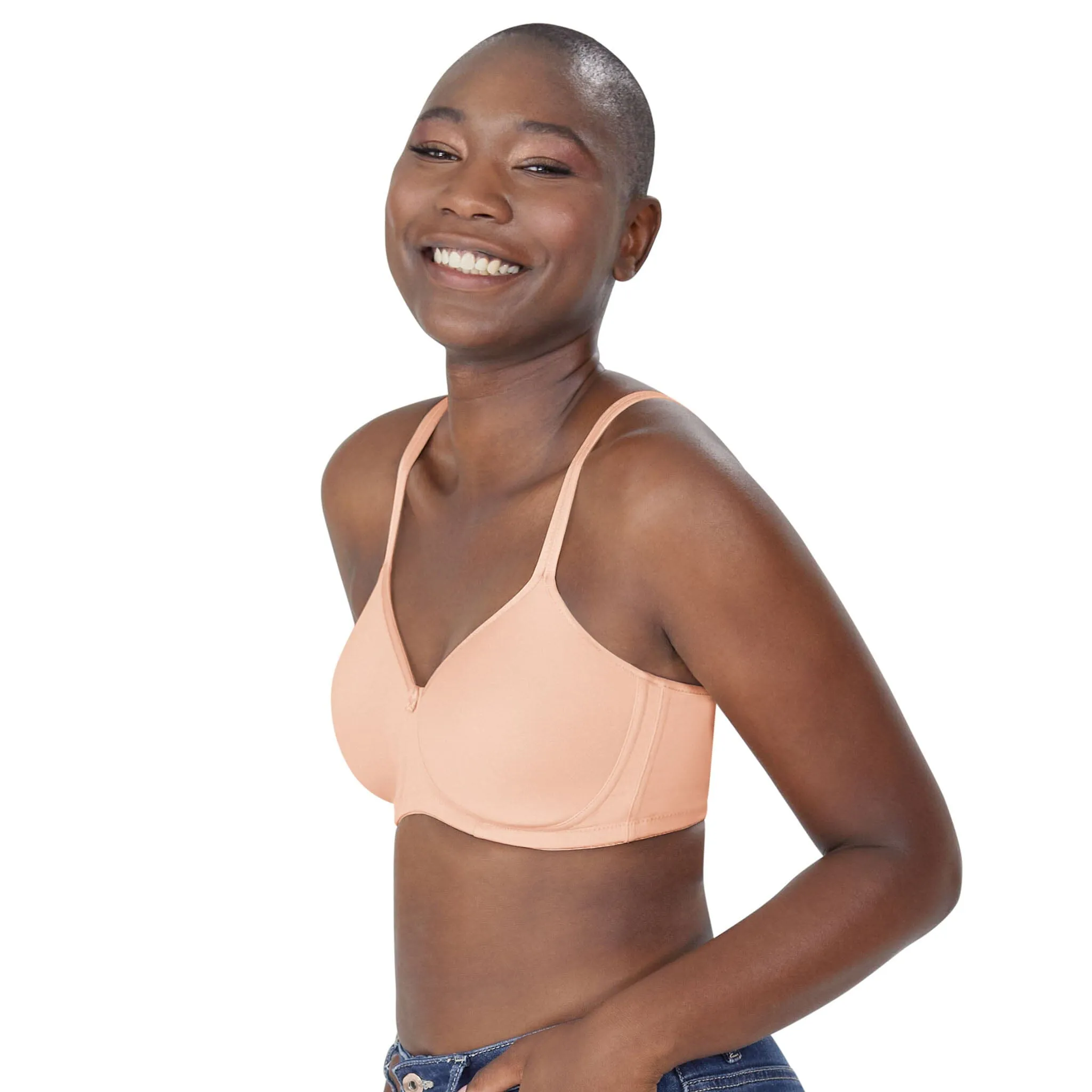 Amoena® Mara T-Shirt Especially for You Bra Indigo Blue/Left
