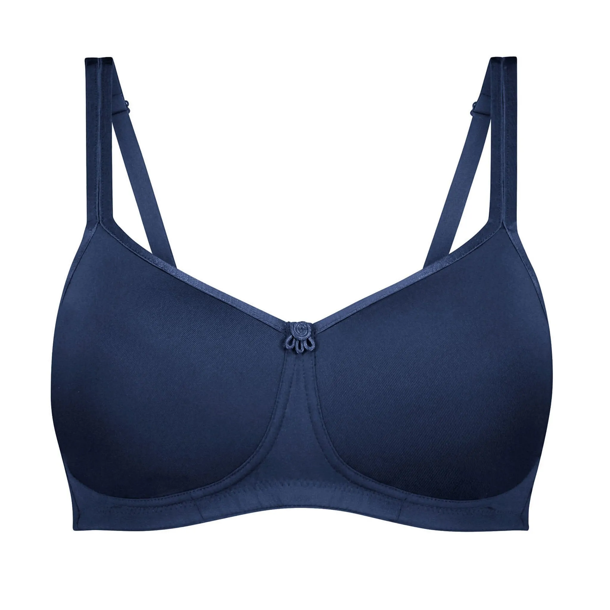 Amoena® Mara T-Shirt Especially for You Bra Indigo Blue/Left