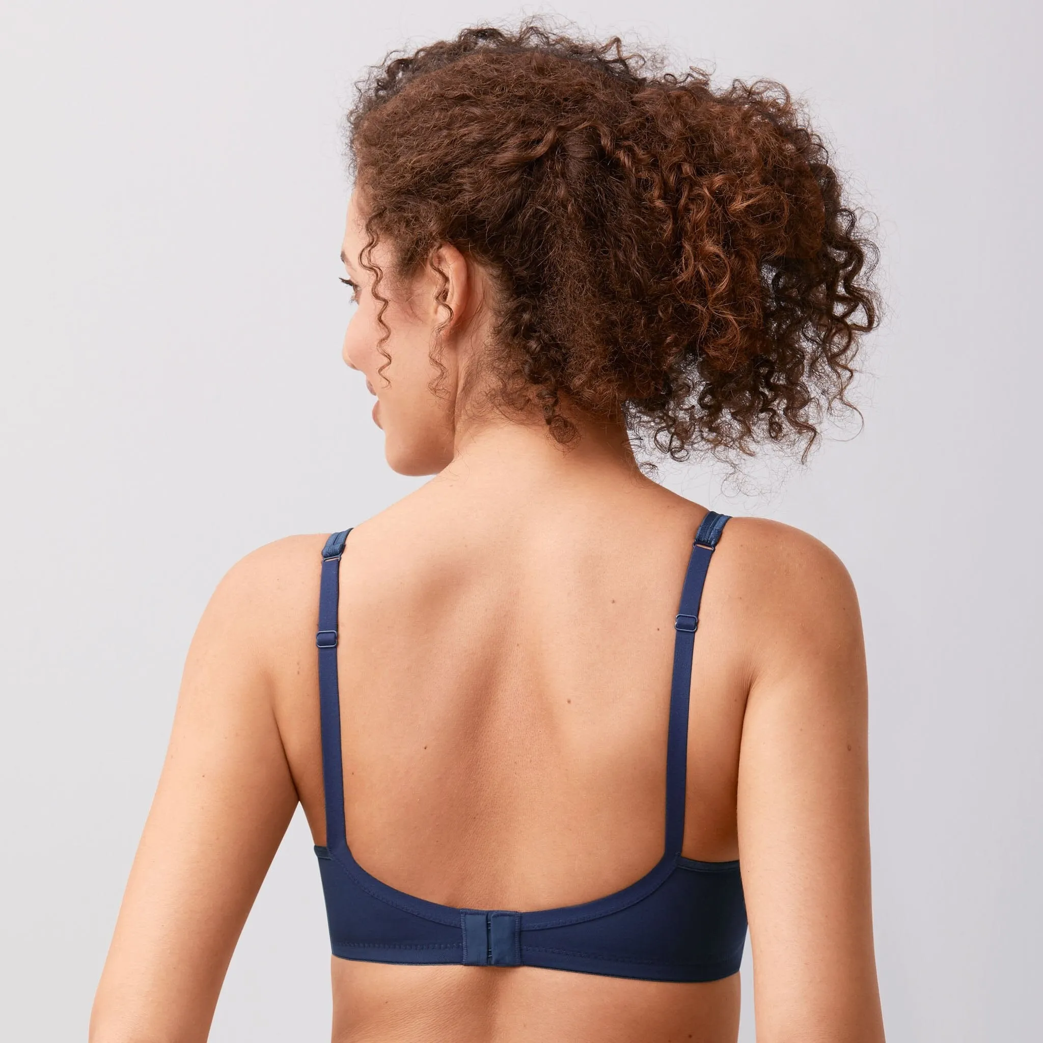 Amoena® Mara T-Shirt Especially for You Bra Indigo Blue/Left