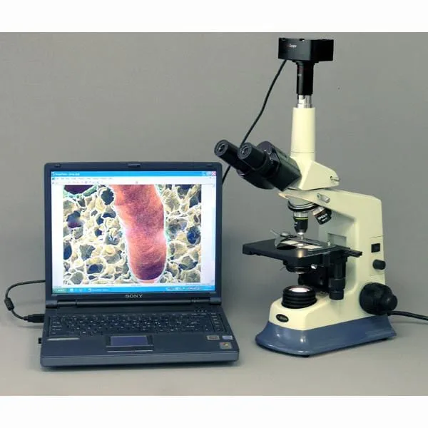 AmScope T590 Series Biological Trinocular Compound Microscope