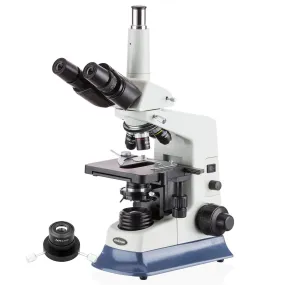 AmScope T590 Series Darkfield Trinocular Compound Microscope with 20W Halogen and Optional Digital Camera