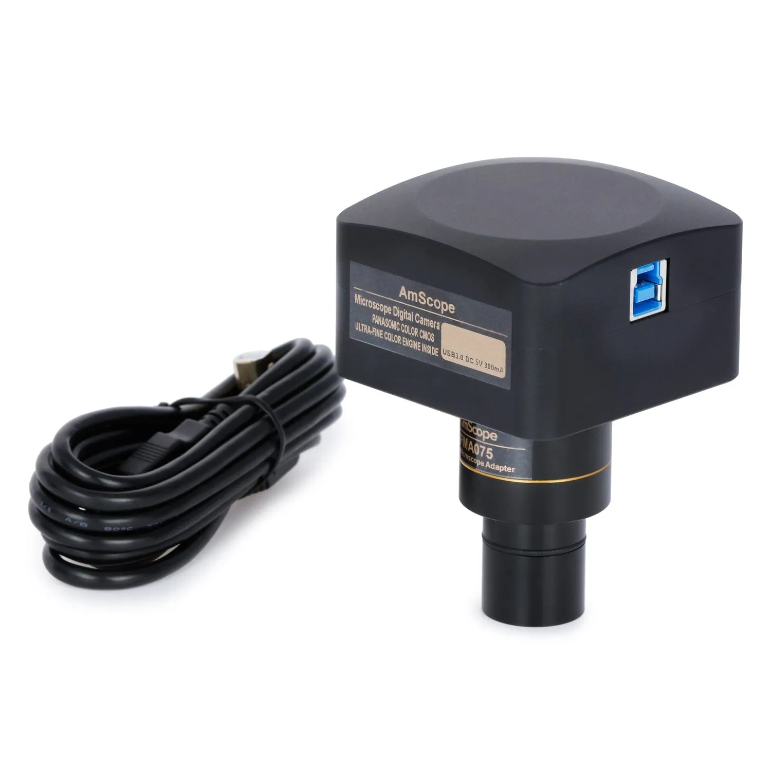 AmScope T590 Series Trinocular Compound Microscope with 20W Halogen, Oil Condenser and Optional Digital Camera