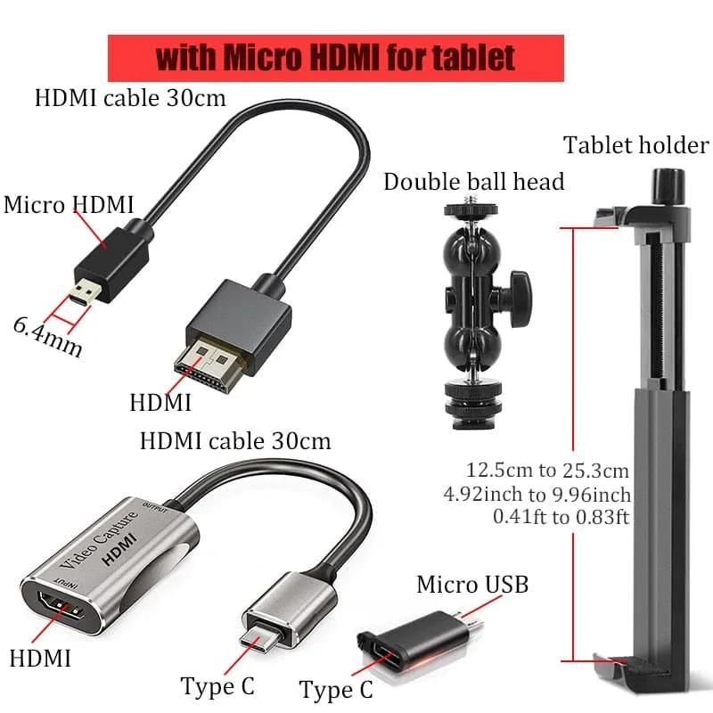 Android Phone & Tablet as Camera Monitor - HDMI Adapter for Vloggers & Filmmakers