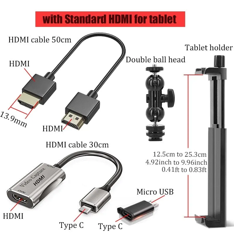 Android Phone & Tablet as Camera Monitor - HDMI Adapter for Vloggers & Filmmakers