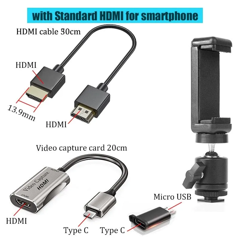 Android Phone & Tablet as Camera Monitor - HDMI Adapter for Vloggers & Filmmakers