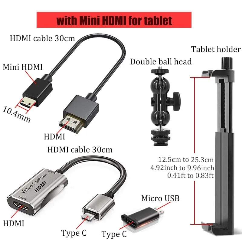 Android Phone & Tablet as Camera Monitor - HDMI Adapter for Vloggers & Filmmakers