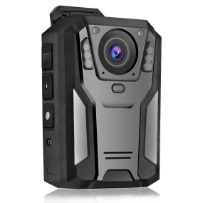 Aolbea 1440P QHD Police Body Camera Built-in 64GB Record Video Audio Picture 2.0” LCD Infrared Night Vision,3300 mAh Battery Waterproof Shockproof Lightweight Data-encrypt for Law Enforcement Record