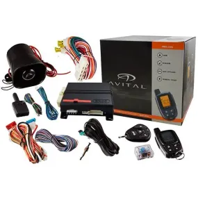 Avital 5305L 2-Way Security System Alarm Responder Remote Start w/ D2D