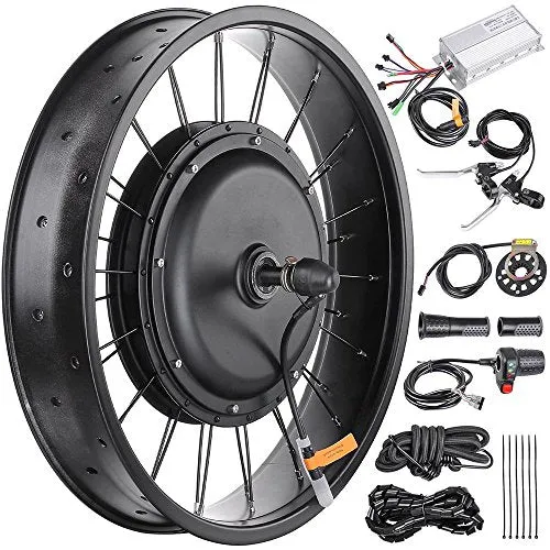 AW 16.5" Electric Bicycle Front Wheel Frame Kit For 20" 48V 1000W 470RPM E-Bike