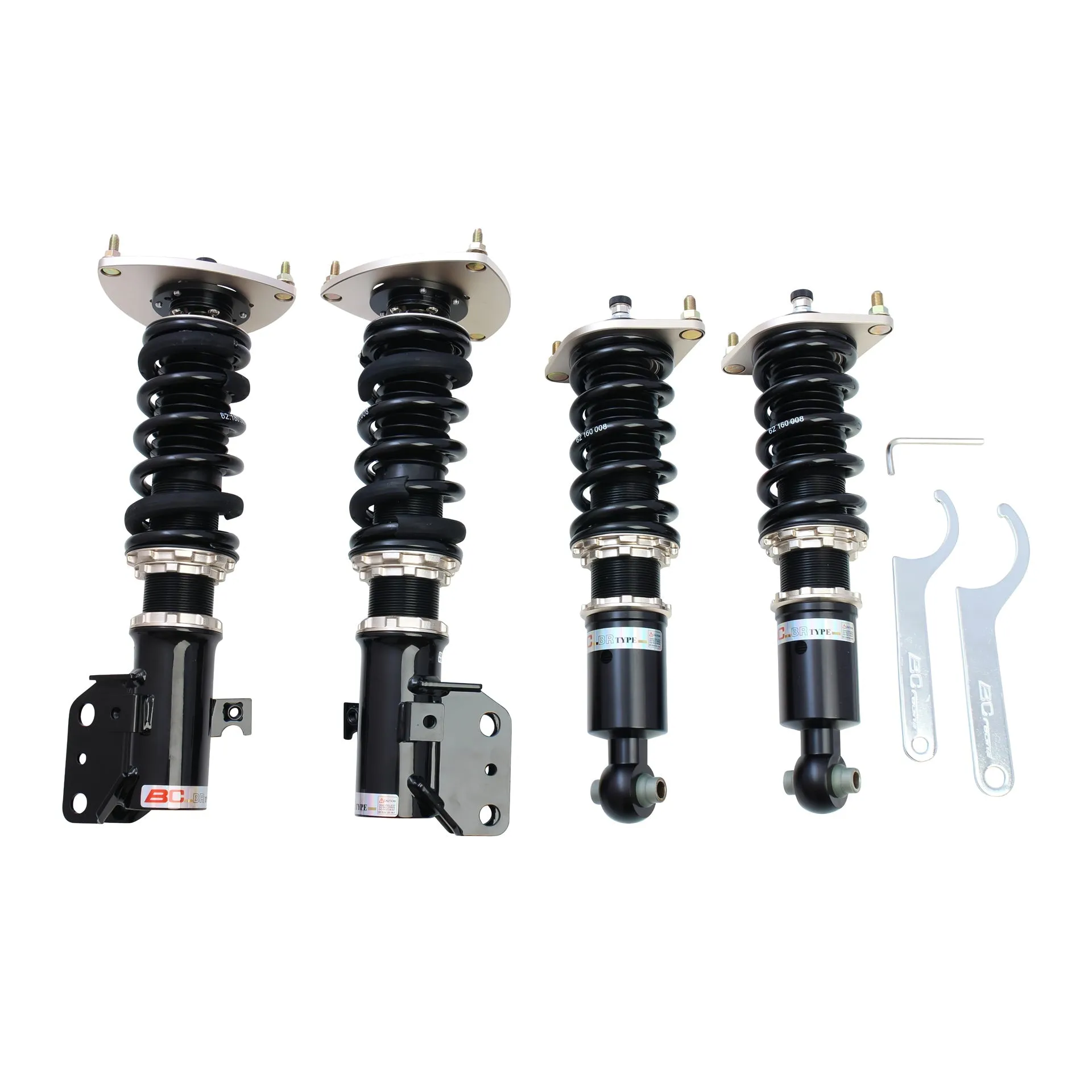 BC Racing Coilovers BR Series - 00-04 Legacy BE/BH- F-05-BR