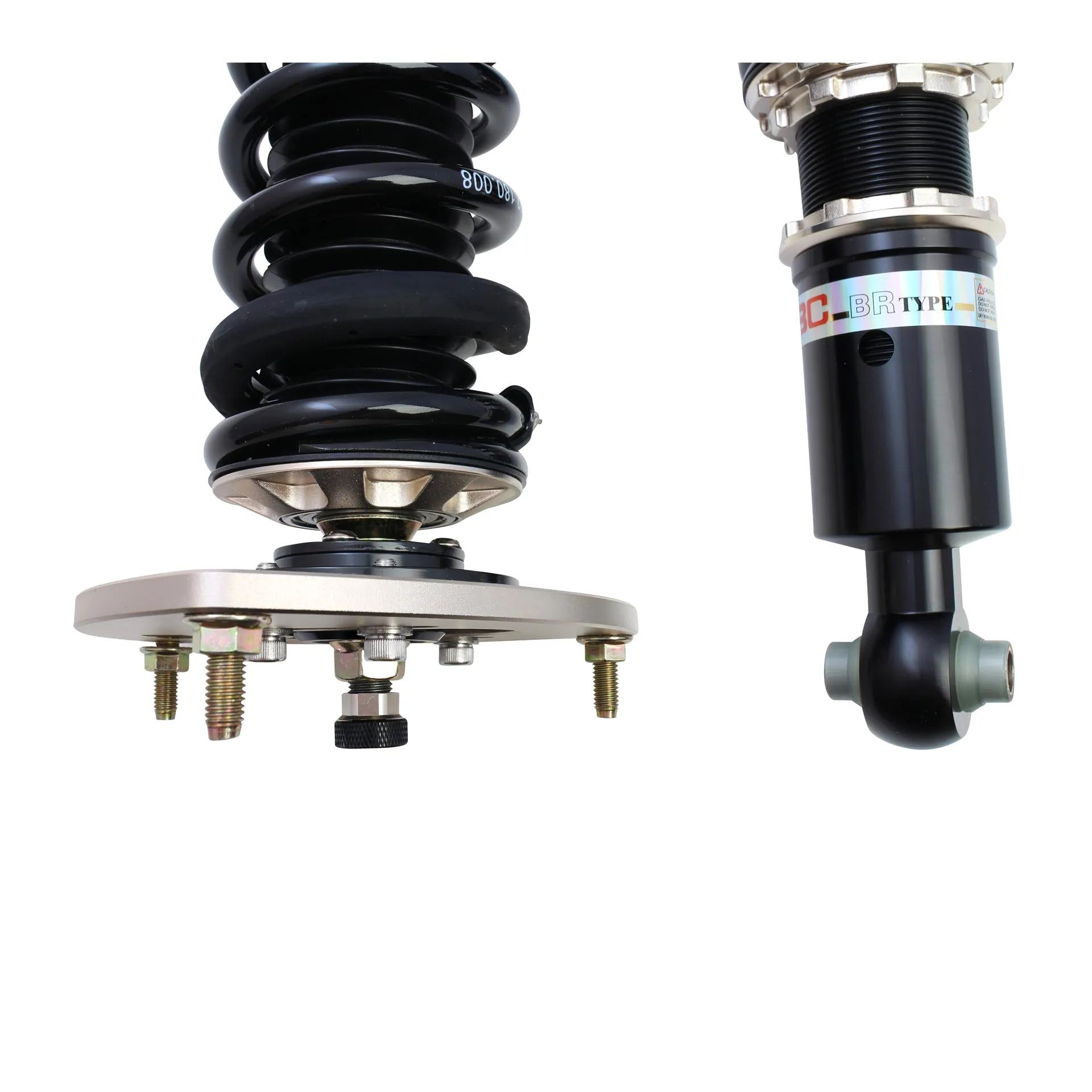 BC Racing Coilovers BR Series - 00-04 Legacy BE/BH- F-05-BR